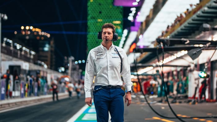 Williams Racing Team Principal James Vowles.